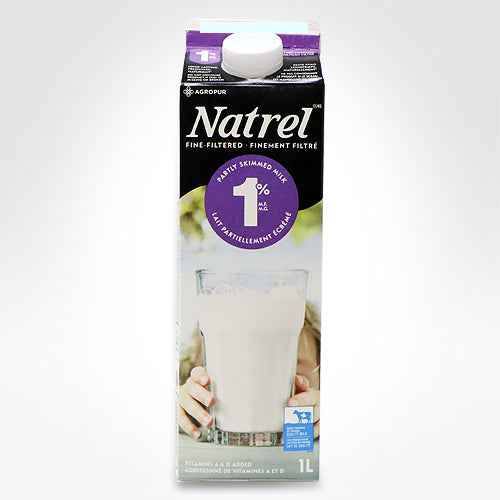 NATREL FINE FILTRE 1% MILK 1000ML
